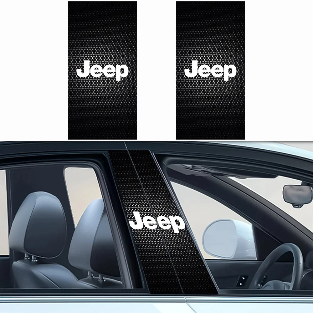 Decorative Honeycomb B Column Sticker 2Pcs for Jeep Wrangler Cherokee Grand Cherokee Compass Renegade Gladiator Vehicle Exterior
Decorative Honeycomb B Column Sticker 2Pcs for Jeep Wrangler Cherokee Grand Cherokee Compass Renegade Gladiator Vehicle Exterior