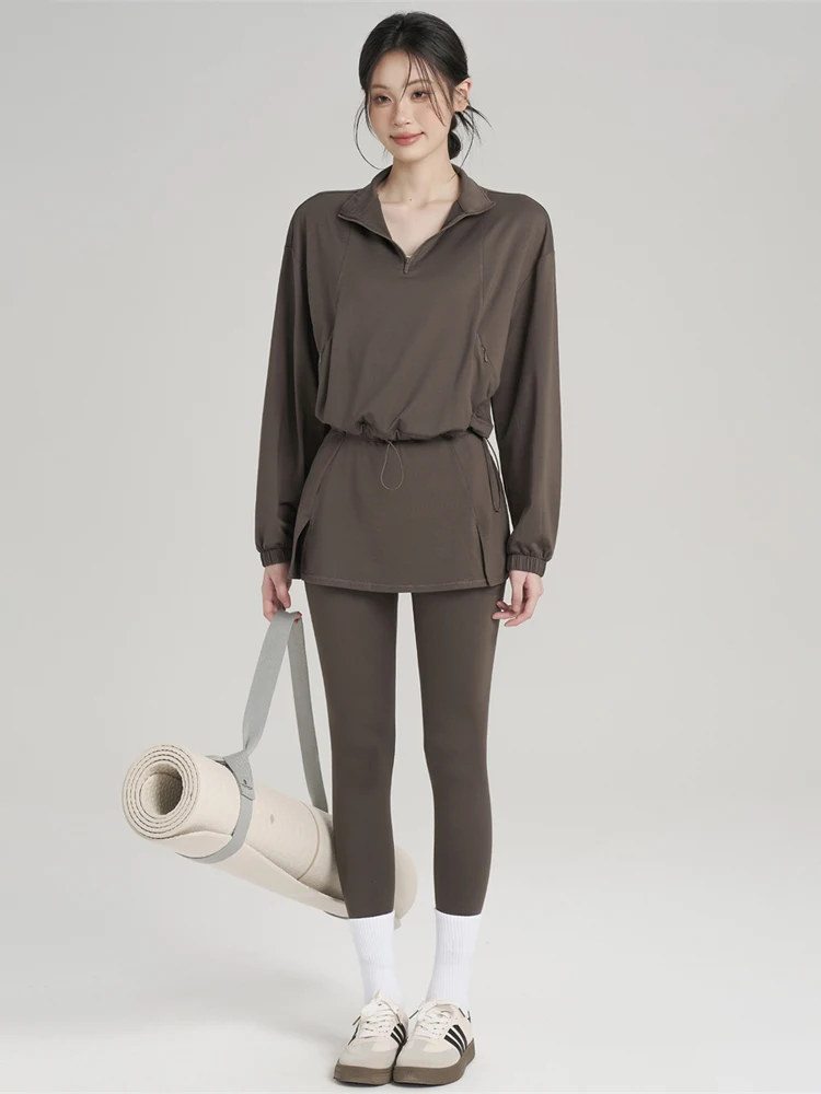 Модный комплект одежды для активного отдыха на подкладке Fce, женские осенне-зимние спортивные длинные брюки для бега, теплый топ для йоги на молнии и боты
Модный комплект одежды для активного отдыха на подкладке Fce, женские осенне-зимние спортивные длинные брюки для бега, теплый топ для йоги на молнии и боты