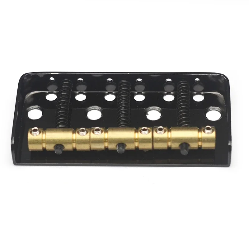 Short Tele Bridge Brass 3-Saddles for TL Style 76.5x35.5mm Chrome Electric Guitar Bridge Black/Gold/Chrome
Short Tele Bridge Brass 3-Saddles for TL Style 76.5x35.5mm Chrome Electric Guitar Bridge Black/Gold/Chrome