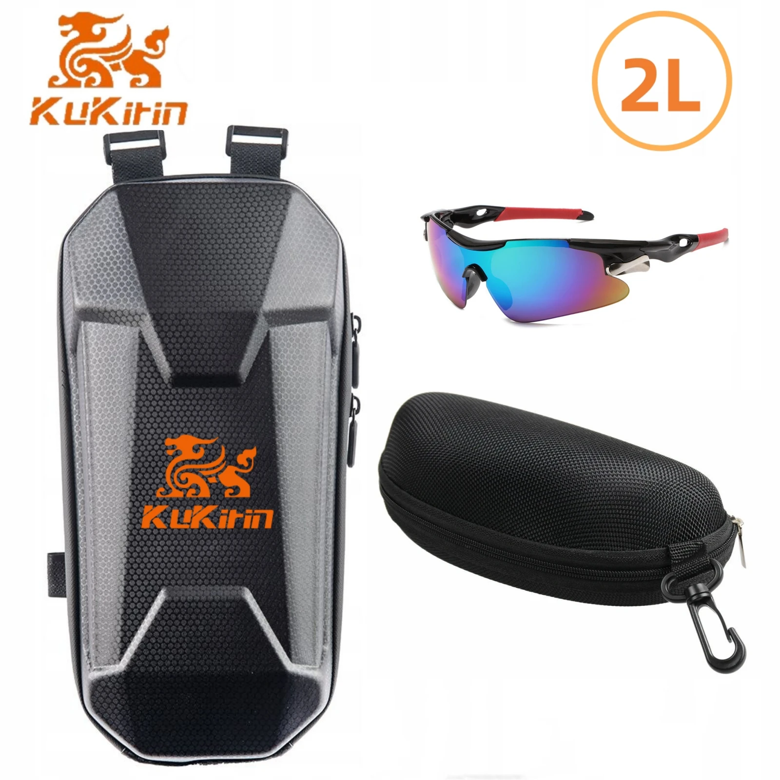 Kukirin Electric Scooter Bag 2L Universal Handlebar Bag Storage Bag High-End Glasses Case With Carabiner Hook Protection Glasses
Kukirin Electric Scooter Bag 2L Universal Handlebar Bag Storage Bag High-End Glasses Case With Carabiner Hook Protection Glasses