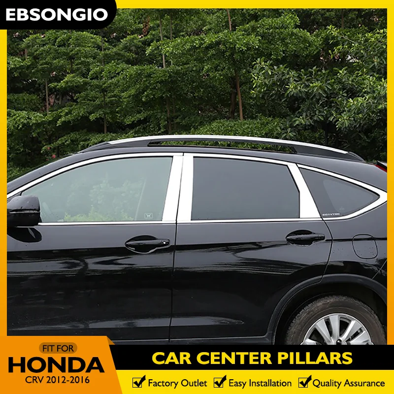 For Honda CRV CR-V Accessories 2012 2013 2014 2015 2016 Stainless Steel Window Column Trims Center Pillar Covers Car Decoration
For Honda CRV CR-V Accessories 2012 2013 2014 2015 2016 Stainless Steel Window Column Trims Center Pillar Covers Car Decoration