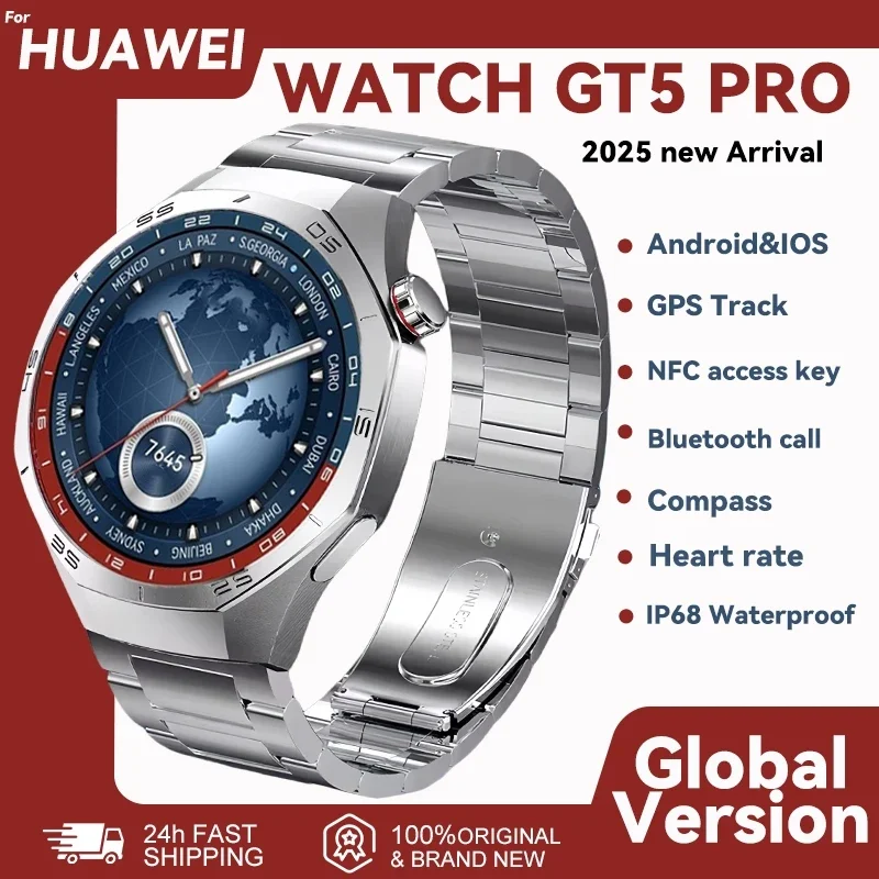 Новые умные часы GT5 Pro, мужские умные часы с датчиком NFC, компас, продвинутые спортивные умные часы, GPS-система с подсолнухом, модные часы в подарок
Новые умные часы GT5 Pro, мужские умные часы с датчиком NFC, компас, продвинутые спортивные умные часы, GPS-система с подсолнухом, модные часы в подарок