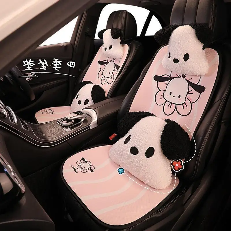 Sanrio Kawaii Pochacco Ice Silk Car Seat Cushion Anime Cartoon Fashion Exquisite Creative Universal Car Protective Seat Covers
Sanrio Kawaii Pochacco Ice Silk Car Seat Cushion Anime Cartoon Fashion Exquisite Creative Universal Car Protective Seat Covers