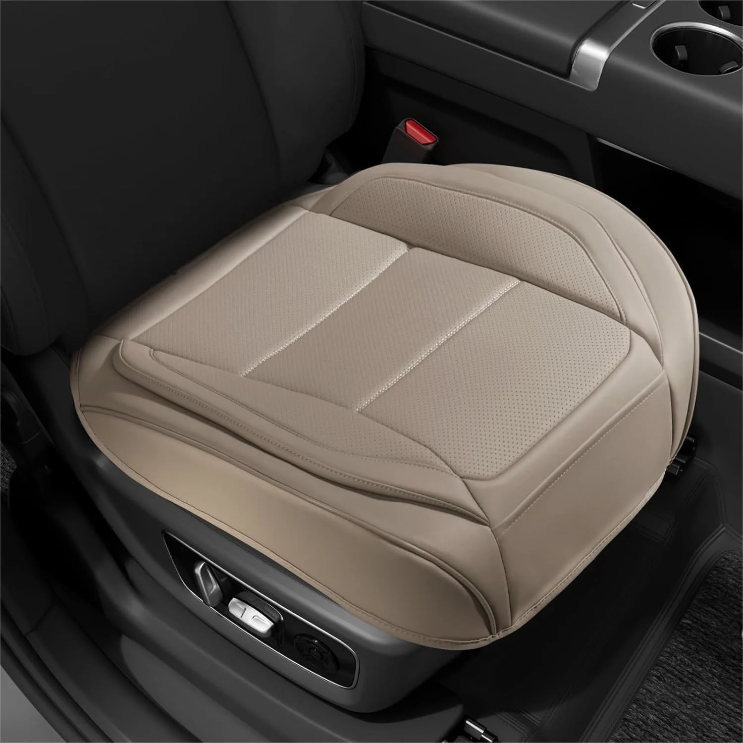 2Pcs Car Seat Cover Front Bottom PU Leather Universal Fit for Most Sedan SUV Truck Beige
2Pcs Car Seat Cover Front Bottom PU Leather Universal Fit for Most Sedan SUV Truck Beige