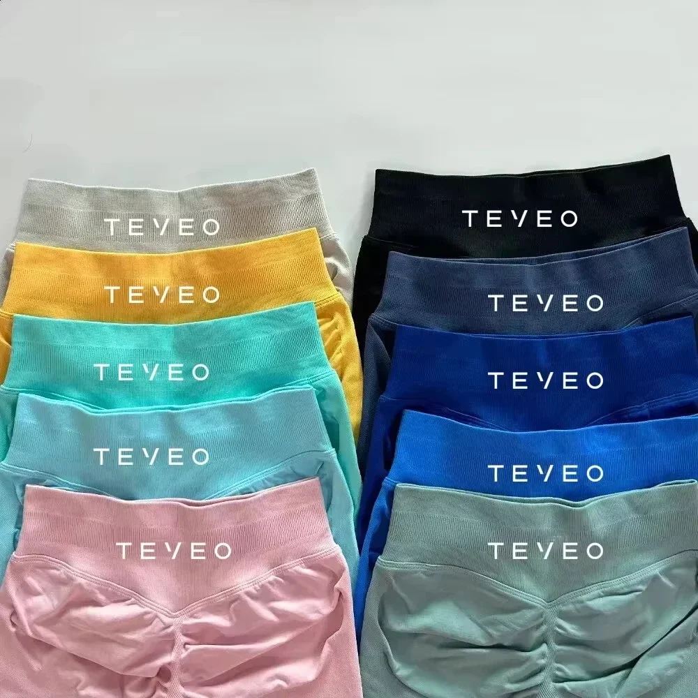 2025New Cycling Yoga Pants Seamless Leggings TEVEO Cycling Shorts Women's Sports Shorts Low Ribbed Peach Hip Pants
2025New Cycling Yoga Pants Seamless Leggings TEVEO Cycling Shorts Women's Sports Shorts Low Ribbed Peach Hip Pants