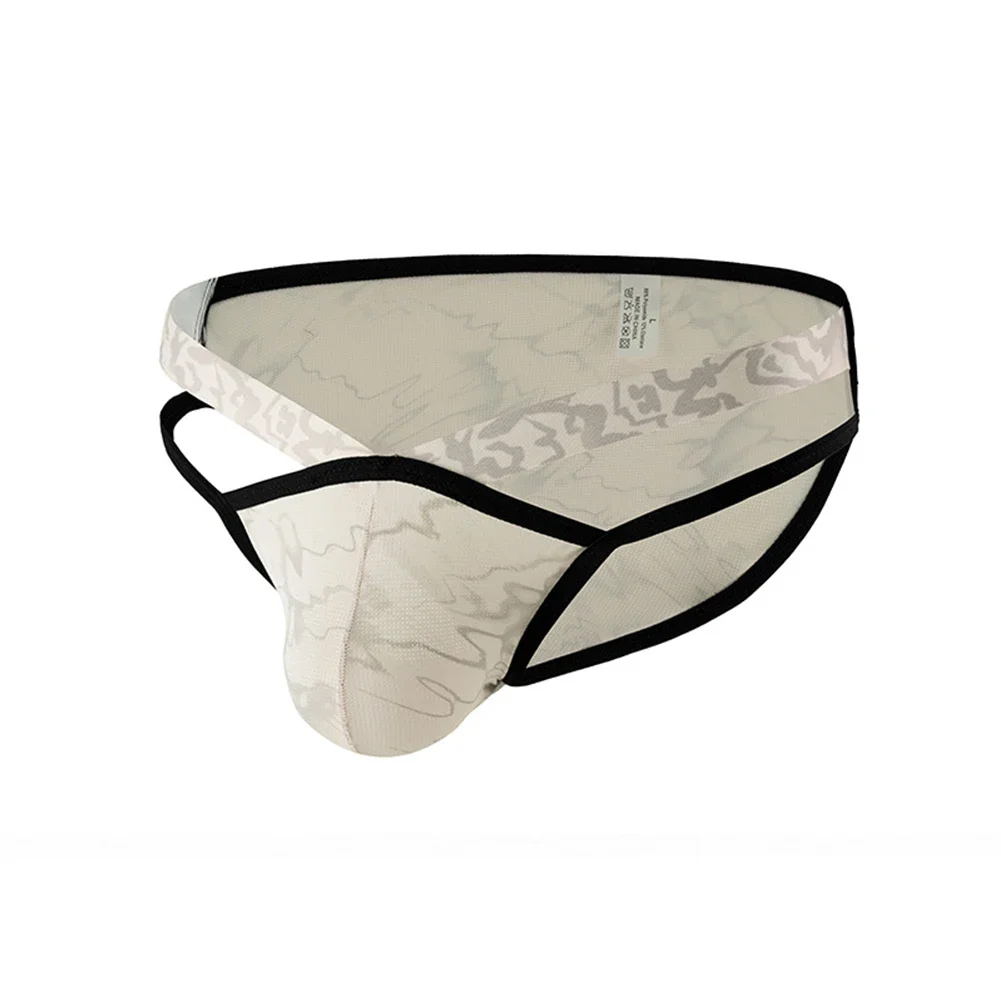 Men's Panties Ultra-Thin Briefs Printed Hollow Low Waist Underwear Elasticity Underpants Gay Sissy Bulge Pouch Trunks Lingerie
Men's Panties Ultra-Thin Briefs Printed Hollow Low Waist Underwear Elasticity Underpants Gay Sissy Bulge Pouch Trunks Lingerie