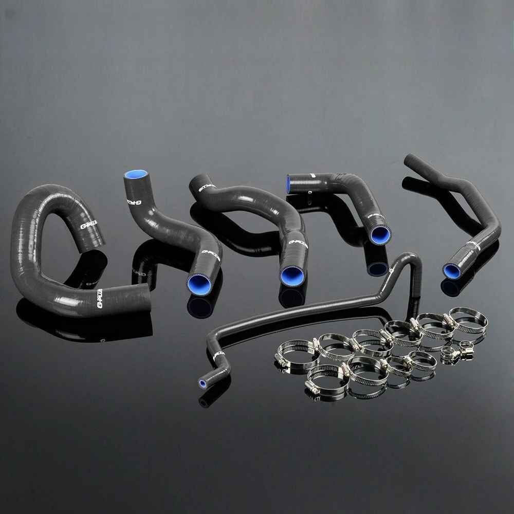 Fit For 05-10 Ford Mustang GT/Shelby V8 MT Silicone Hose+Clamps Kit Black
Fit For 05-10 Ford Mustang GT/Shelby V8 MT Silicone Hose+Clamps Kit Black