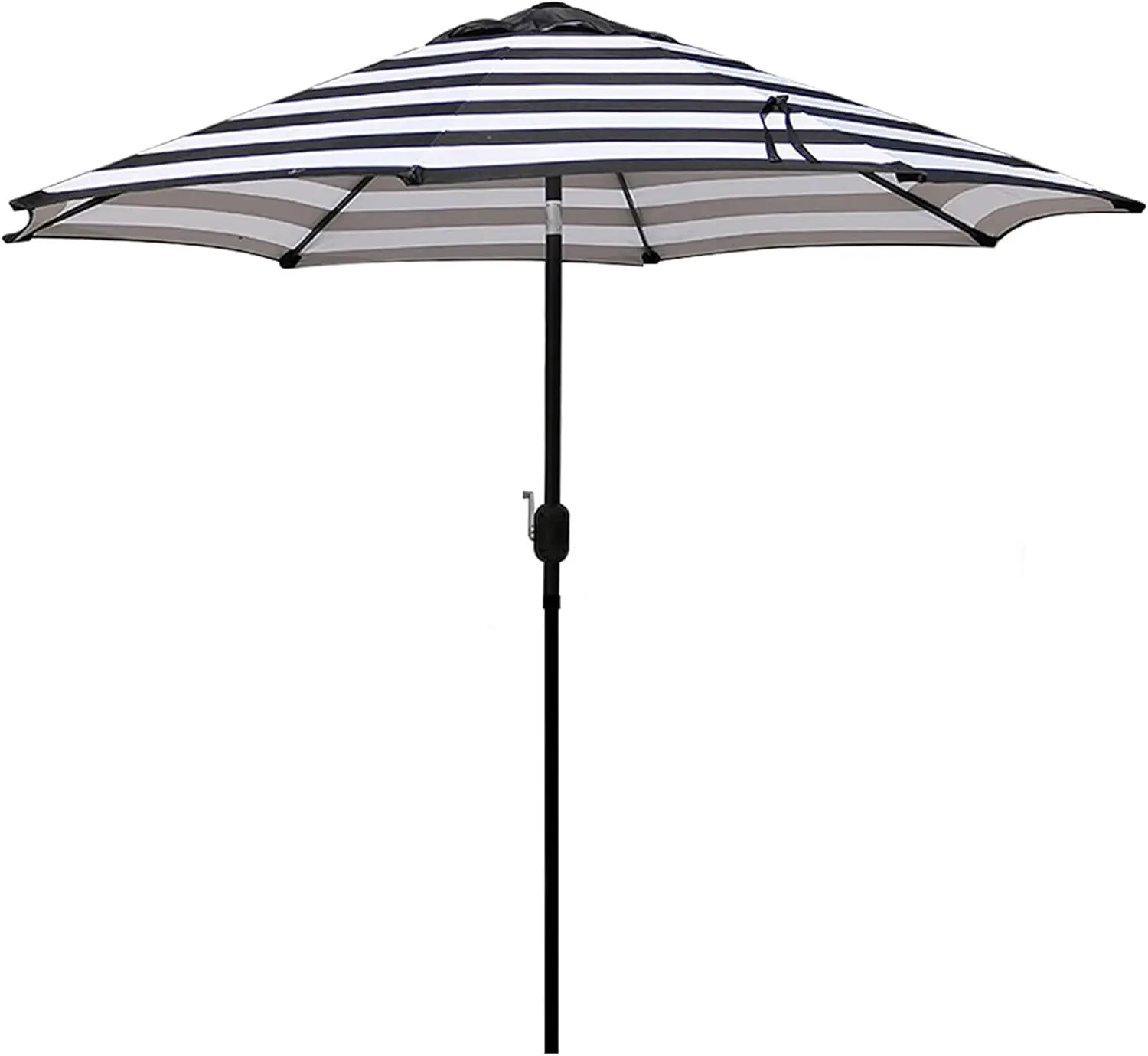 9FT Patio Umbrella with Crank and Tilt, Outdoor Market Umbrella, 8 Sturdy Ribs
9FT Patio Umbrella with Crank and Tilt, Outdoor Market Umbrella, 8 Sturdy Ribs