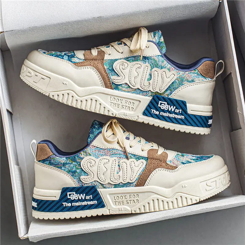 Niche original oil painting men's shoes summer breathable thick sole casual flat shoes network red youth sports fashion shoes
Niche original oil painting men's shoes summer breathable thick sole casual flat shoes network red youth sports fashion shoes