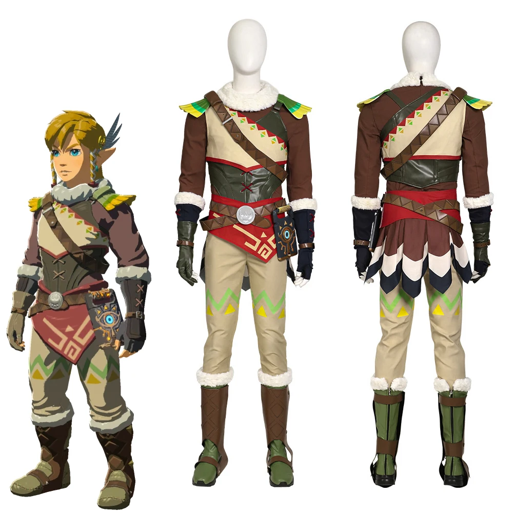 Game Link Cosplay Snowquill Set Adult Men Fancy Hunter Uniform Full Set Halloween Carnival Party Disguise Village Costume Suit
Game Link Cosplay Snowquill Set Adult Men Fancy Hunter Uniform Full Set Halloween Carnival Party Disguise Village Costume Suit