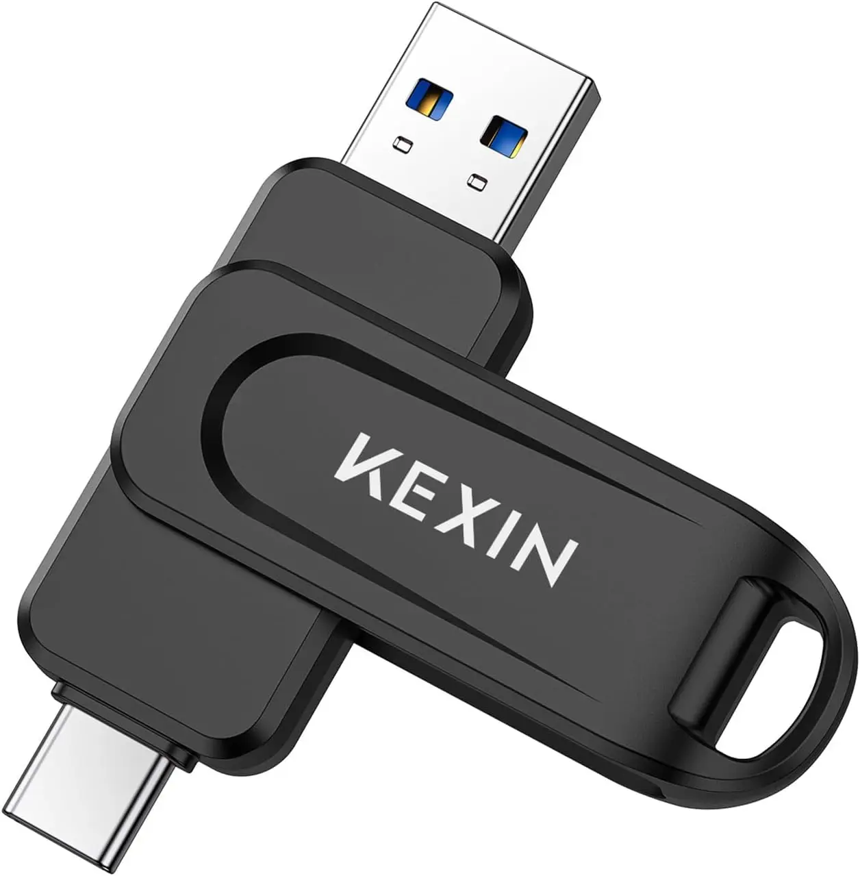 Флеш-накопитель 256 ГБ с двумя портами USB-C и USB-A, скорость 100 МБ/с, поворотный дизайн для iPhone 15/16, планшетов, автомобилей, игровых консолей - черный
Флеш-накопитель 256 ГБ с двумя портами USB-C и USB-A, скорость 100 МБ/с, поворотный дизайн для iPhone 15/16, планшетов, автомобилей, игровых консолей - черный