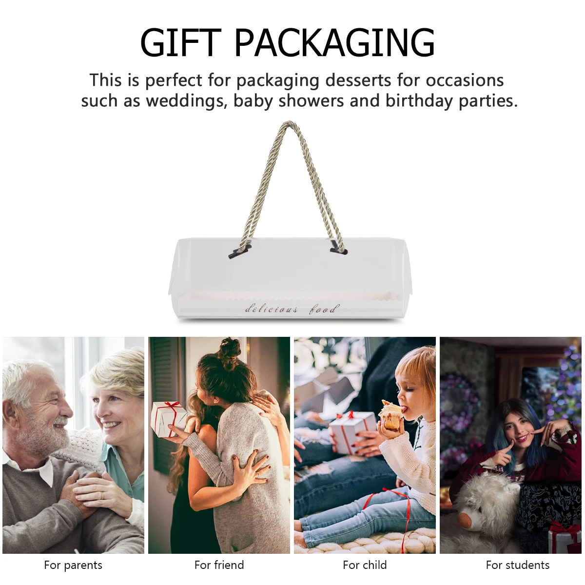 10 Pcs Cake Packing Boxes Food Grade Safe Dessert Containers Standard Size Birthday Party Anniversary Christmas Kitchen Bar
10 Pcs Cake Packing Boxes Food Grade Safe Dessert Containers Standard Size Birthday Party Anniversary Christmas Kitchen Bar