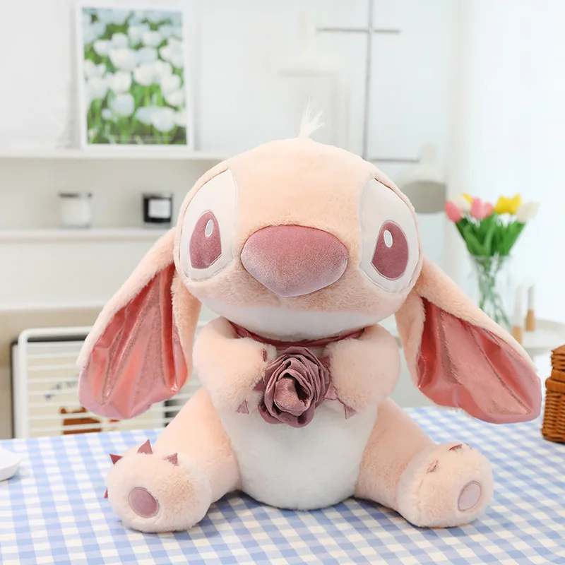 Romantic Rose Hug Stitch 30Cm Plush Doll Toy Disney High Value Cute Soft Pillow Doll Valentine'S Day Children'S Birthday Gift
Romantic Rose Hug Stitch 30Cm Plush Doll Toy Disney High Value Cute Soft Pillow Doll Valentine'S Day Children'S Birthday Gift