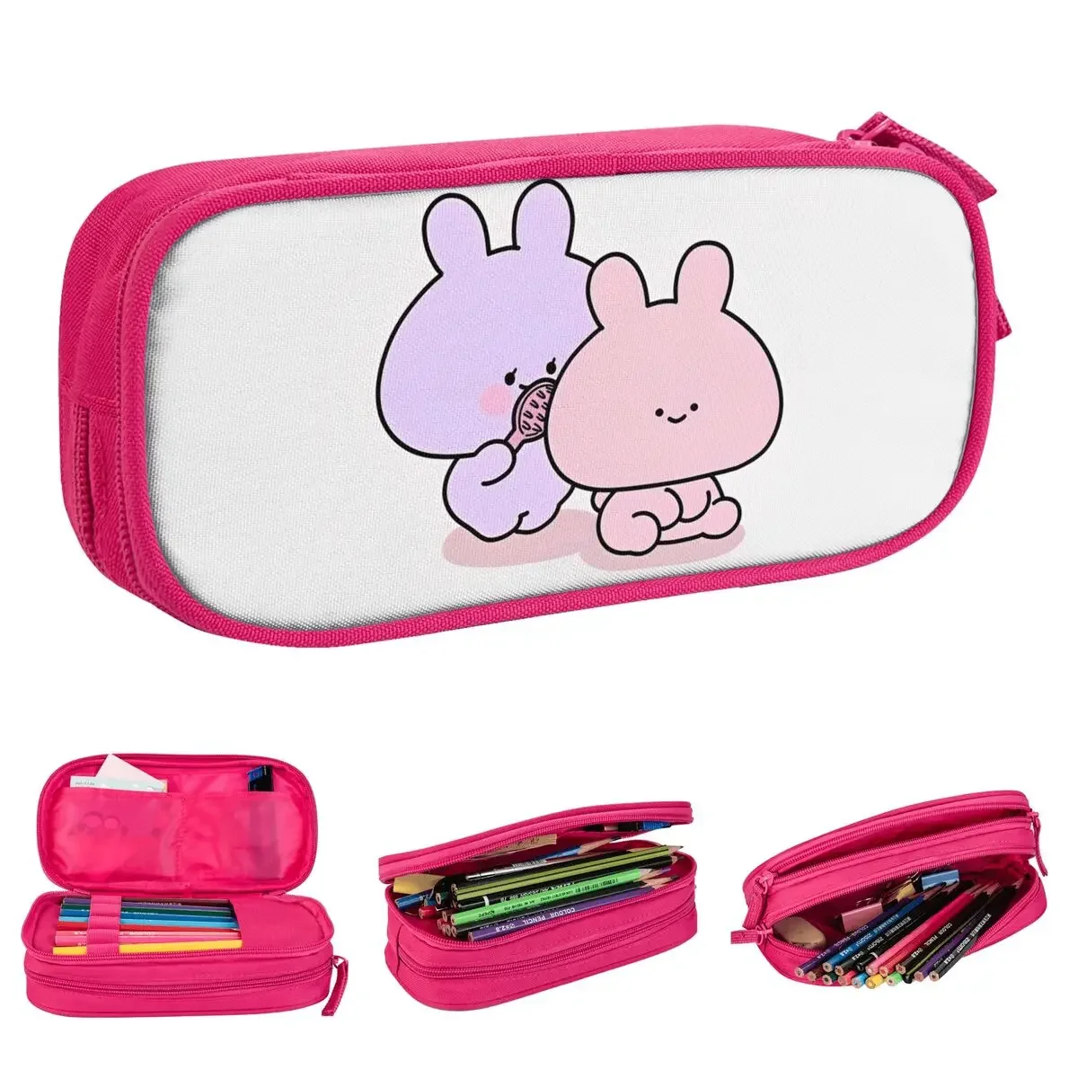 New Asamimichaan Cute Asamimi Pencil Cases Pencil Pouch Pen for Student Large Storage Bag Students School Cosmetic Stationery
New Asamimichaan Cute Asamimi Pencil Cases Pencil Pouch Pen for Student Large Storage Bag Students School Cosmetic Stationery