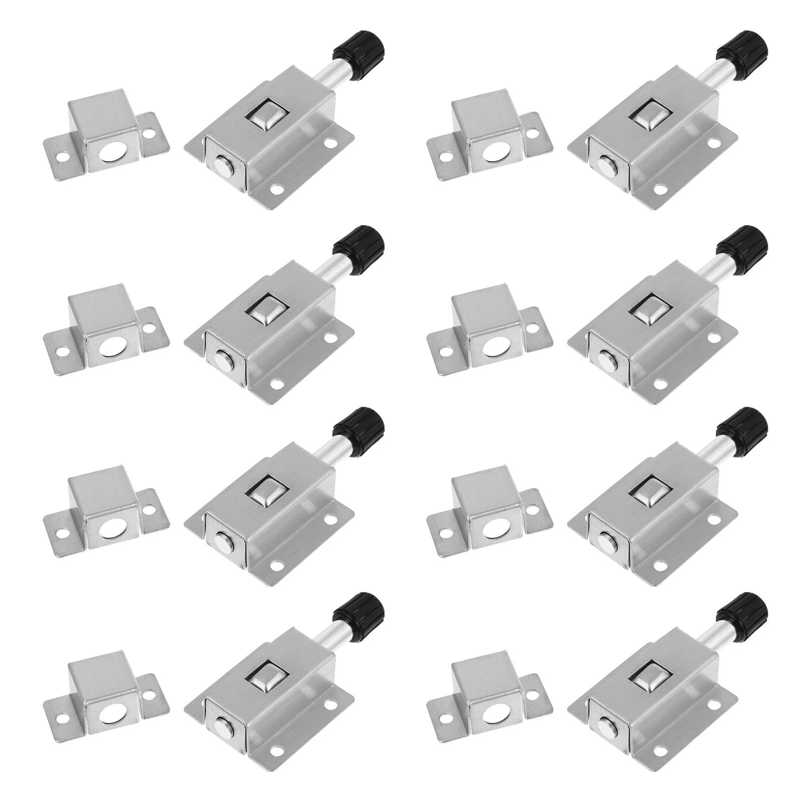 8pcs Stainless Steel Heavy Duty Sliding Door Lock Deadbolts Gate Latch Spring Bolt Window Latch Secure Fastener Hardware
8pcs Stainless Steel Heavy Duty Sliding Door Lock Deadbolts Gate Latch Spring Bolt Window Latch Secure Fastener Hardware