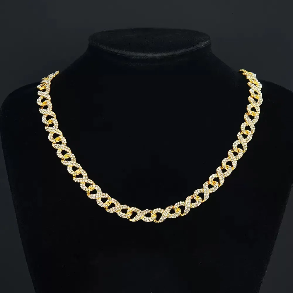 New Fashion Trend Zircon Men Chain Baguette Cuban Necklace Cubic Zirconia Charm Jewelry Women Accessories Gifts High-Quality
New Fashion Trend Zircon Men Chain Baguette Cuban Necklace Cubic Zirconia Charm Jewelry Women Accessories Gifts High-Quality