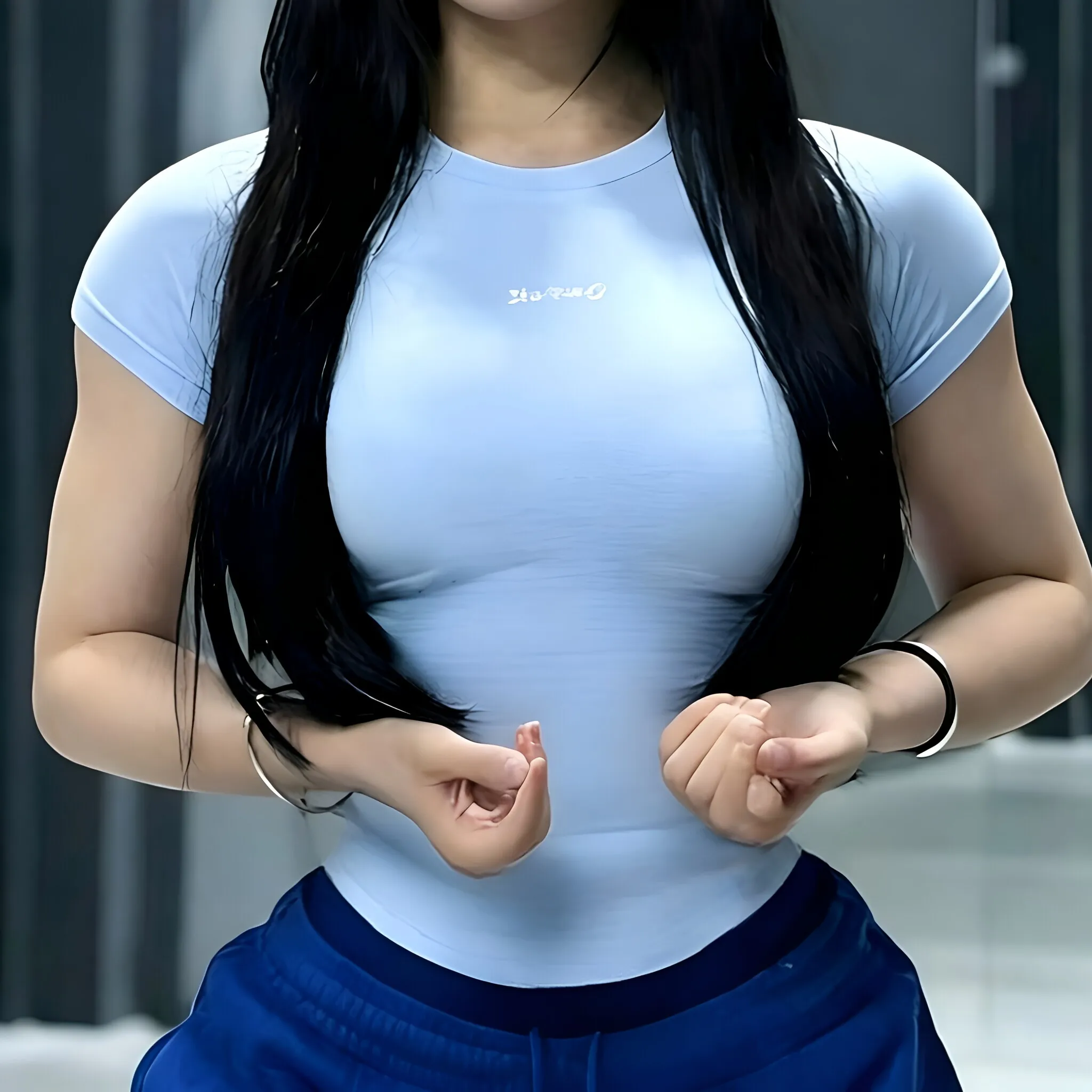 Impact Seamless Solid Color Fitness Running T-shirt, Breathable High-Elastic Moisture-Wicking Yoga Top with Crew Neck
Impact Seamless Solid Color Fitness Running T-shirt, Breathable High-Elastic Moisture-Wicking Yoga Top with Crew Neck