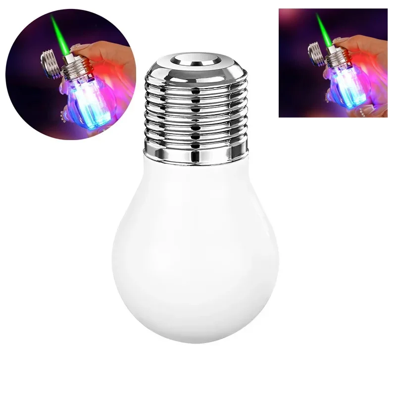 New Windproof Green Flames Jet Lighter Flashlight Colorful Light Electric Cigarette Lighters Flameless Men's Accessory Gift
New Windproof Green Flames Jet Lighter Flashlight Colorful Light Electric Cigarette Lighters Flameless Men's Accessory Gift