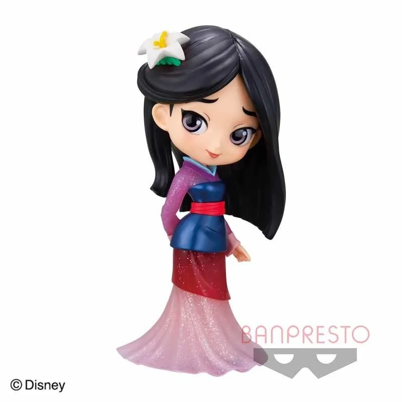 Bandai Original 14Cm Qposket Disney Characters Mulan Glitter line Action Figure Toys For Kids Gift Collectible Model Ornaments
Bandai Original 14Cm Qposket Disney Characters Mulan Glitter line Action Figure Toys For Kids Gift Collectible Model Ornaments