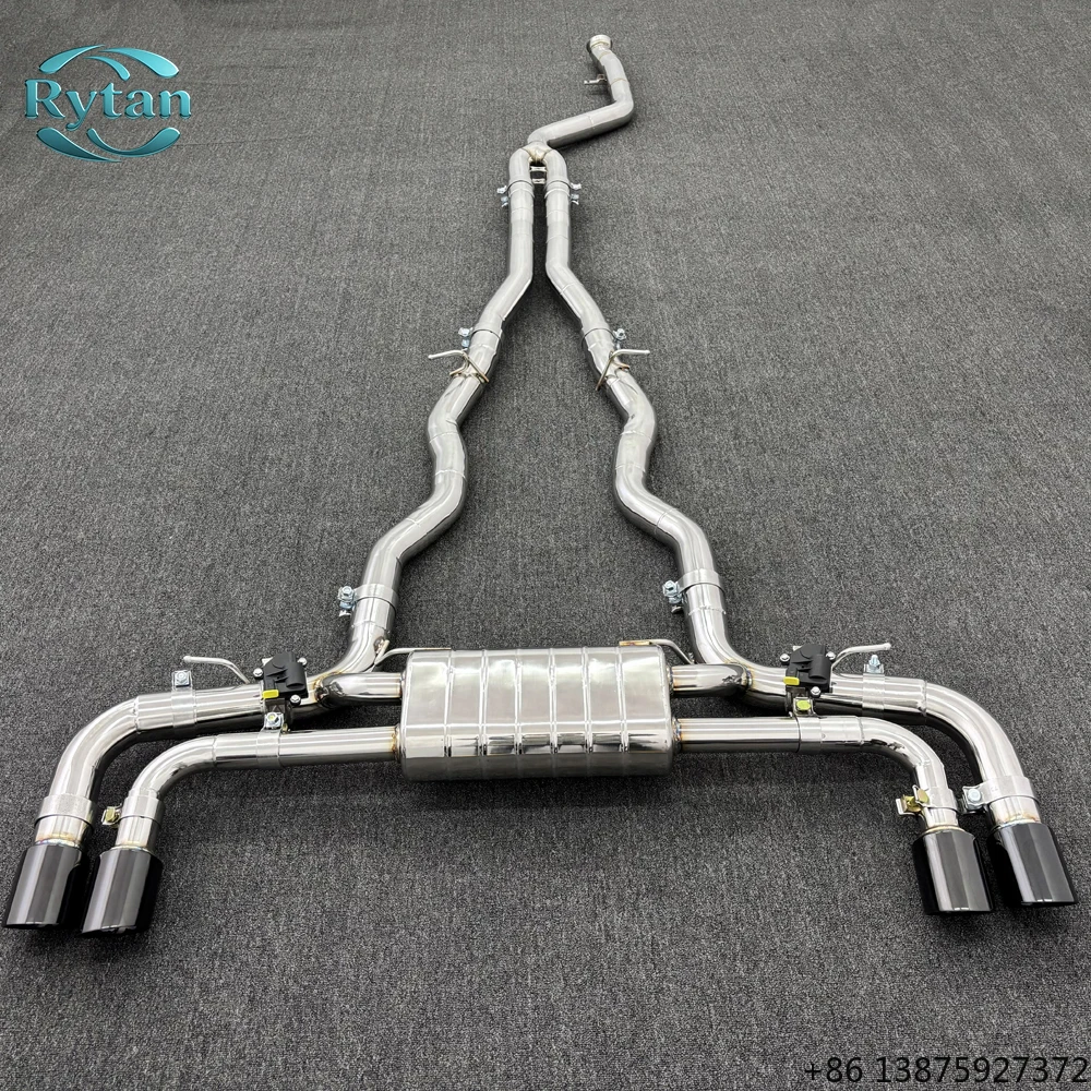 Rytan Valvetronic Exhaust Pipe Valved High Quality Stainless Steel Exhaust System Catback for G15 840i 3.0T
Rytan Valvetronic Exhaust Pipe Valved High Quality Stainless Steel Exhaust System Catback for G15 840i 3.0T