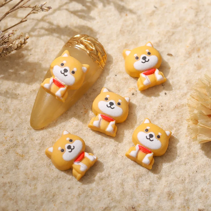 10Pcs Mini Corgi Puppy Nail Resin Accessories 3D Kawaii Cartoon Forest King Tiger Nail Decorations Manicure Animal Parts Charms
10Pcs Mini Corgi Puppy Nail Resin Accessories 3D Kawaii Cartoon Forest King Tiger Nail Decorations Manicure Animal Parts Charms