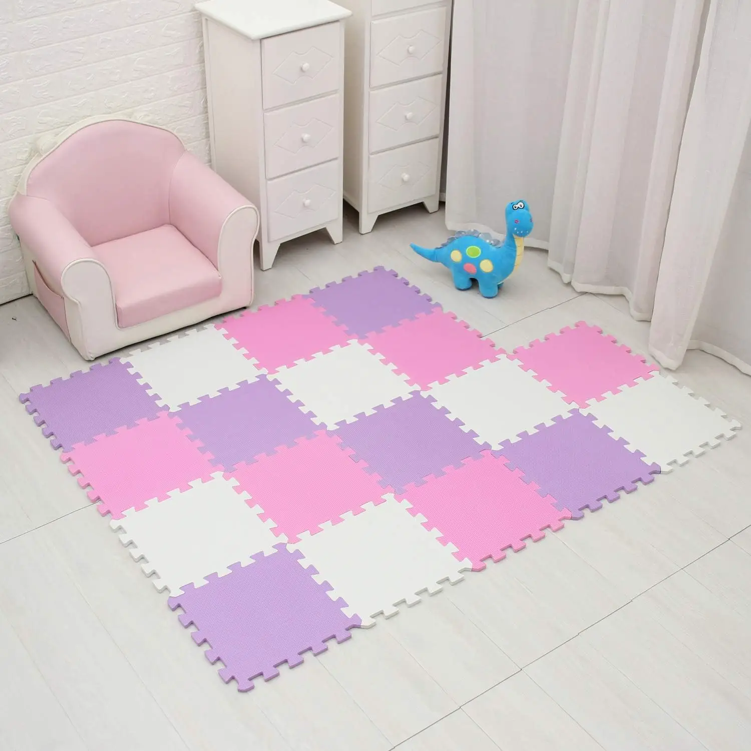 Playspot Foam Play Mat for Baby, Grey/Cream,White,Blue and Green 55.9" X 44.9"
Playspot Foam Play Mat for Baby, Grey/Cream,White,Blue and Green 55.9" X 44.9"