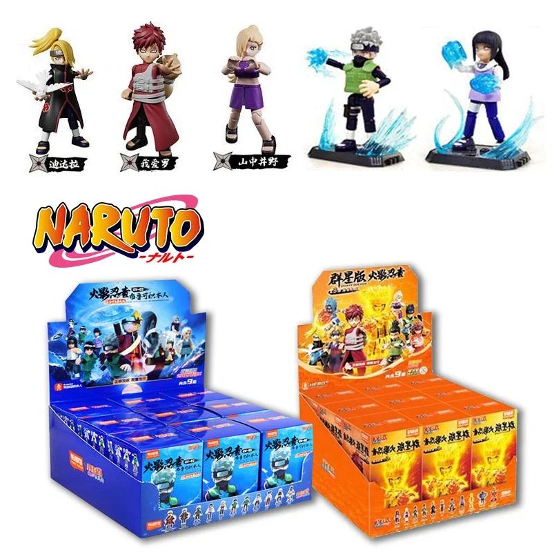 Original BANDAI Naruto Action Figure Cute Uzumaki Naruto Kakashi Uchiha Sasuke Anime Figura Toy Building Block Children Toy Gift
Original BANDAI Naruto Action Figure Cute Uzumaki Naruto Kakashi Uchiha Sasuke Anime Figura Toy Building Block Children Toy Gift