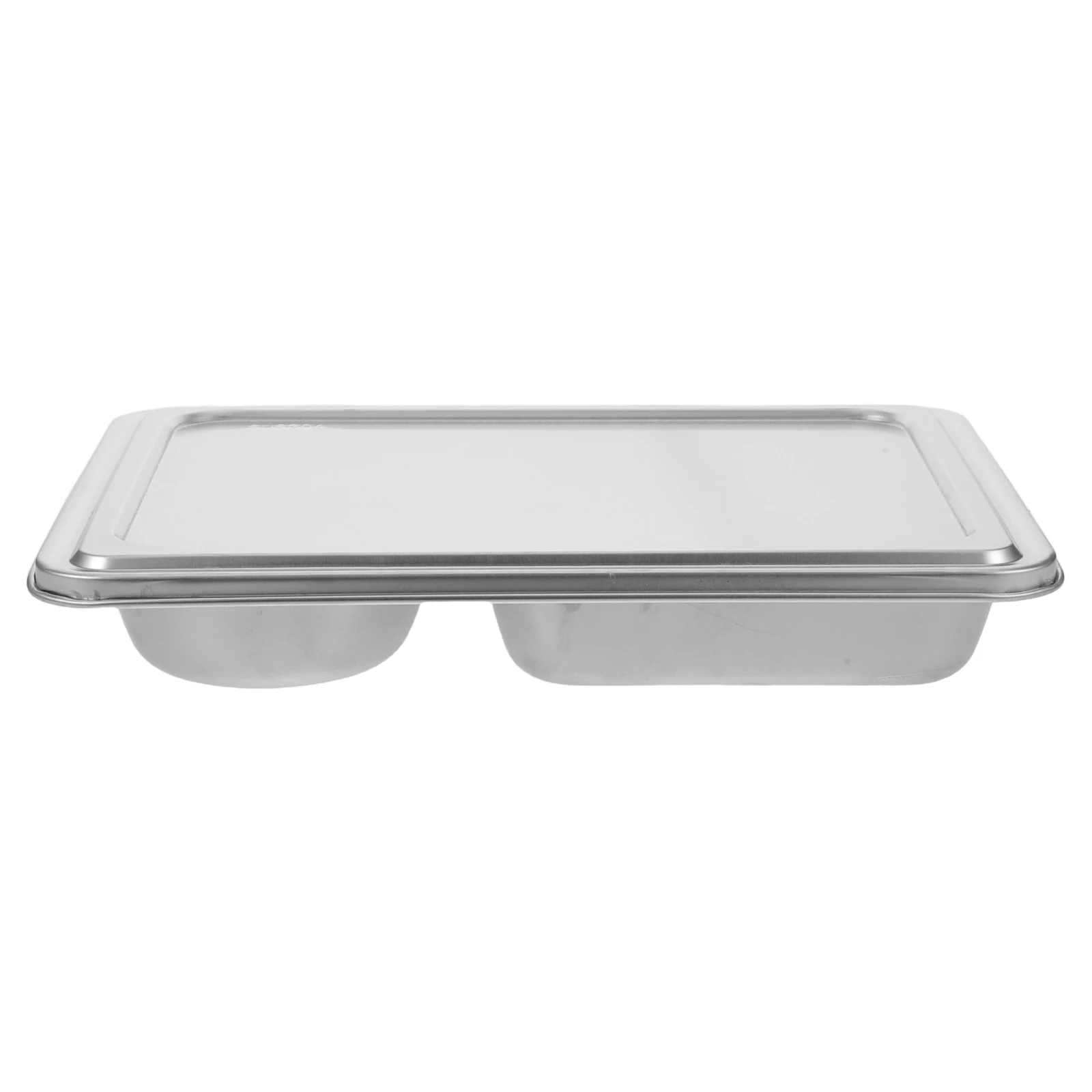 Stainless Steel Lattice Dining Tray 5 Sections Food Divided Serving Plate Compartment Dinner Plates with Lid
Stainless Steel Lattice Dining Tray 5 Sections Food Divided Serving Plate Compartment Dinner Plates with Lid
