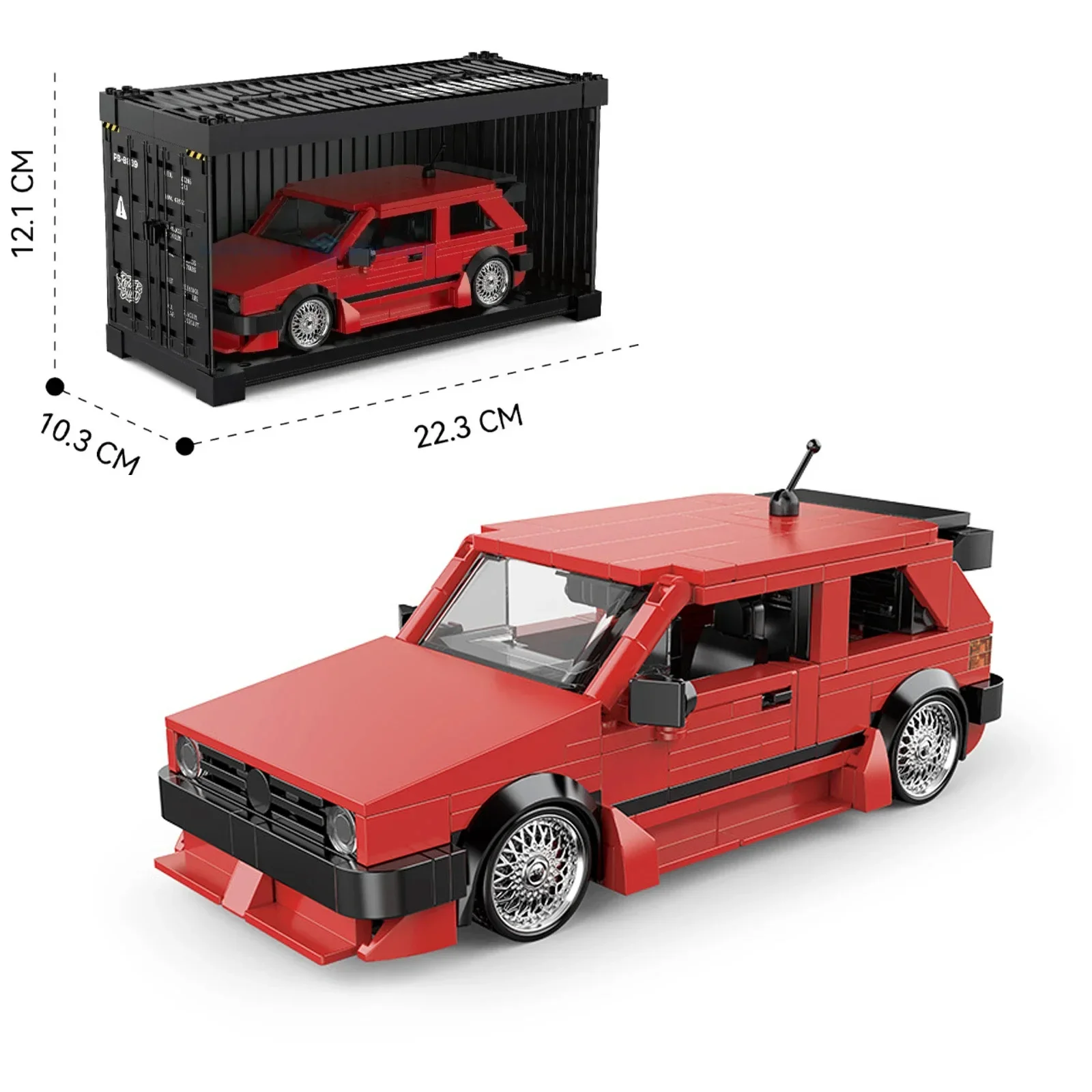 Red Golf MK2 Car Building Blocks MOC PB8839 Speed Vehicle Model Bricks High Tech Ideas Toy Kit Collection DIY Gift Kids Aldults
Red Golf MK2 Car Building Blocks MOC PB8839 Speed Vehicle Model Bricks High Tech Ideas Toy Kit Collection DIY Gift Kids Aldults