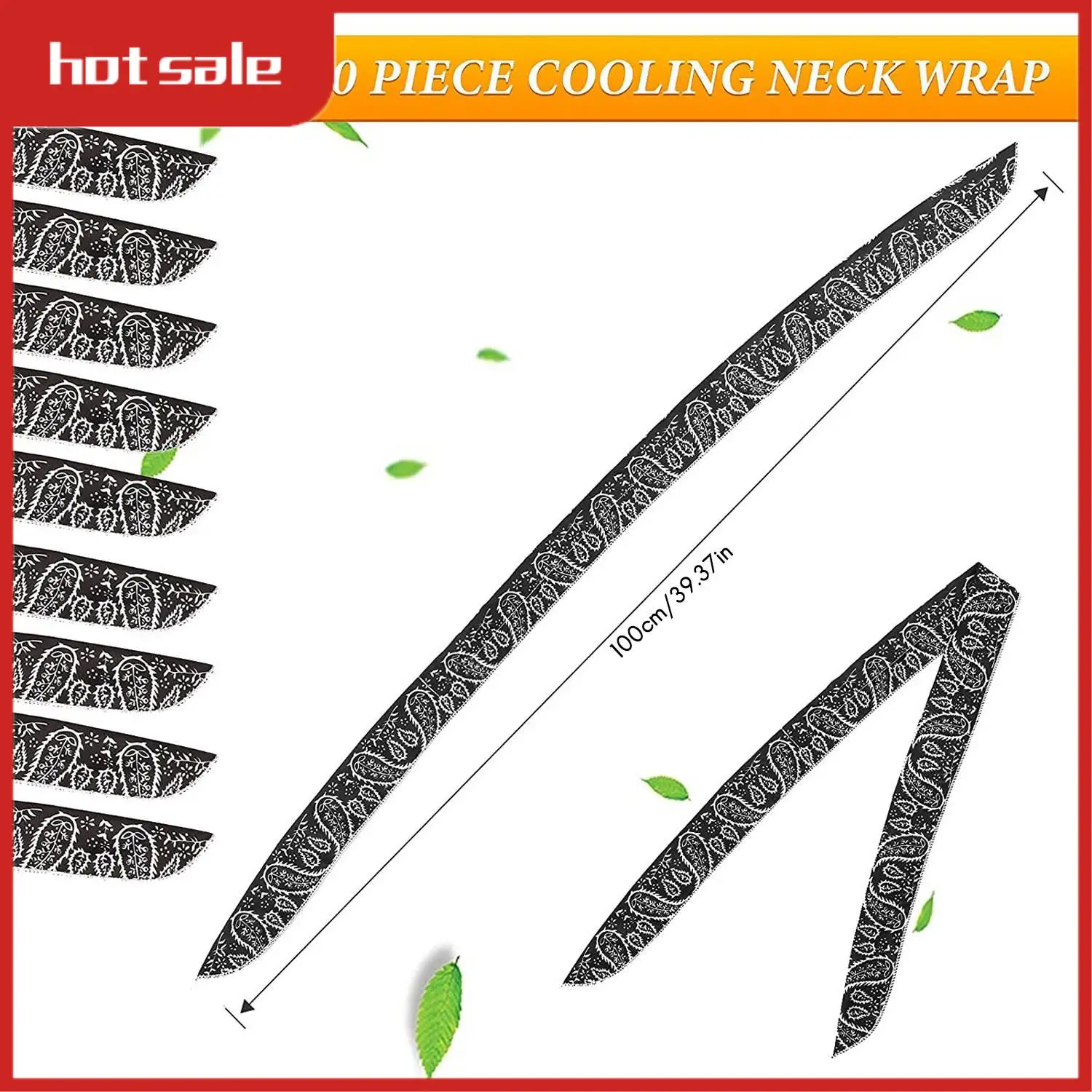 AC22-10Pcs Ice Cool Scarf Cooling Scarf Neck Wrap Headband Cooling Scarf Instant Chill Neck Scarf Soaked Tie Around Neck
AC22-10Pcs Ice Cool Scarf Cooling Scarf Neck Wrap Headband Cooling Scarf Instant Chill Neck Scarf Soaked Tie Around Neck