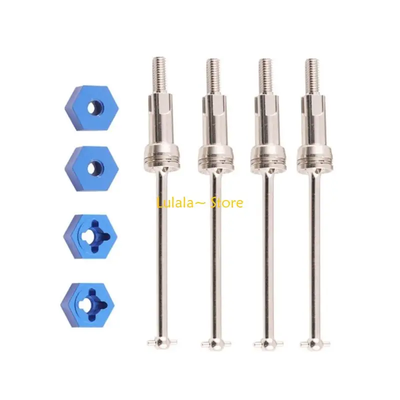 Y4QA Differential Driveshaft Assembly Kits with Wheel Hexes for 1/18 Granite
Y4QA Differential Driveshaft Assembly Kits with Wheel Hexes for 1/18 Granite