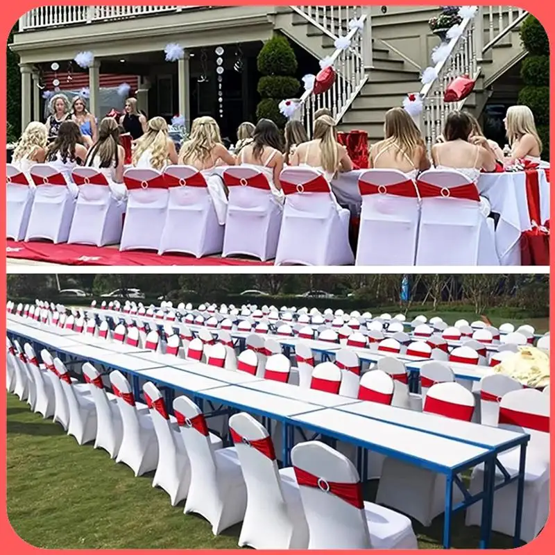 AA89-50PCS Elastic Chair Knot Wedding Decoration Buckle Sashes Back Cover Hotel Home Seat Elegant Modern Ribbon Decors Easy To U
AA89-50PCS Elastic Chair Knot Wedding Decoration Buckle Sashes Back Cover Hotel Home Seat Elegant Modern Ribbon Decors Easy To U