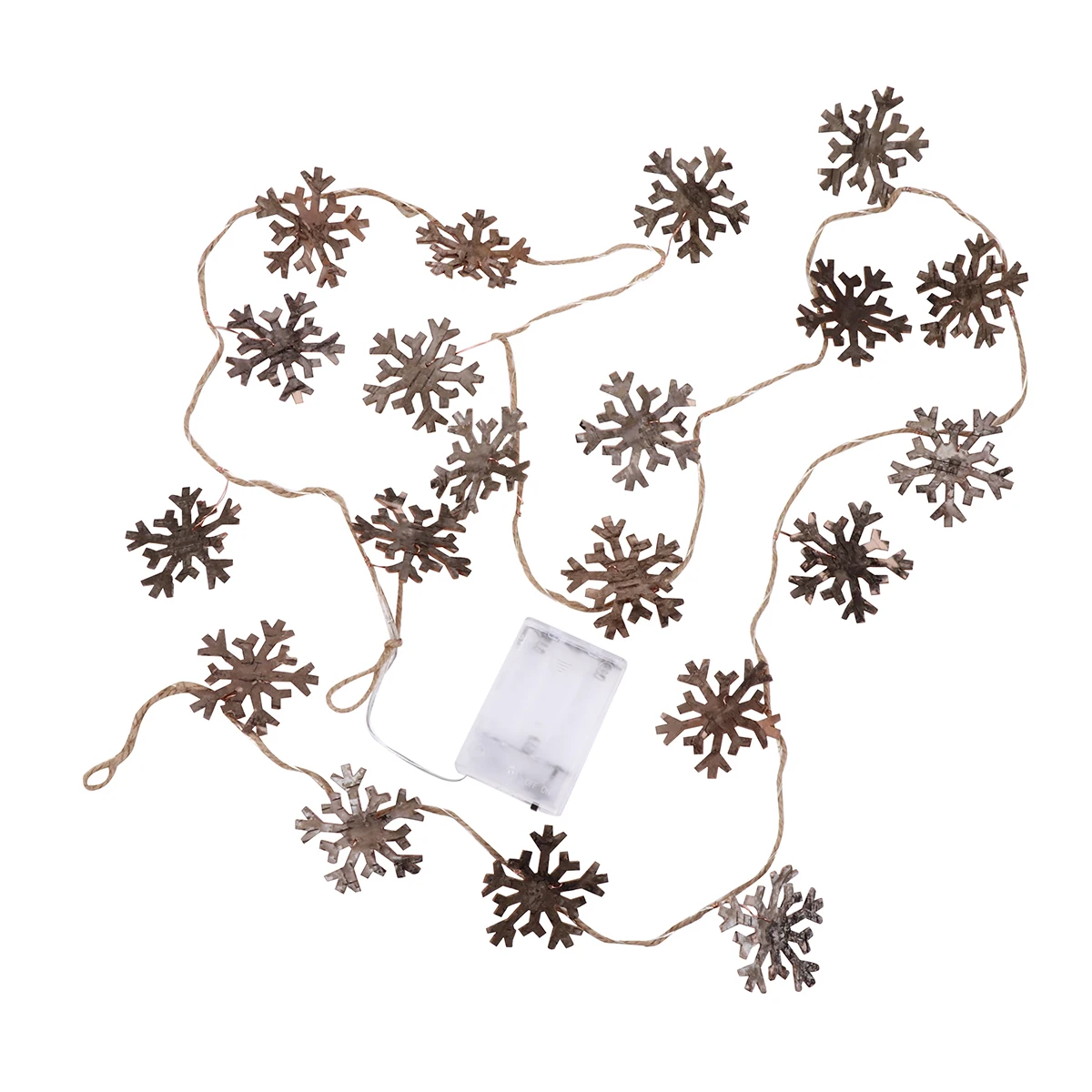 Snowflake String Light 30 LED Bulbs Wooden Plastic Holiday Decor Bedroom Party DIY Decoration Christmas nament
Snowflake String Light 30 LED Bulbs Wooden Plastic Holiday Decor Bedroom Party DIY Decoration Christmas nament