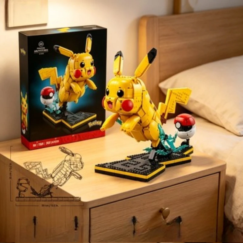 75152 Bandai Pikachu Cartoon Building Blocks Party Gathering Guest Halloween Christmas Gift compatible with LEGO bricks
75152 Bandai Pikachu Cartoon Building Blocks Party Gathering Guest Halloween Christmas Gift compatible with LEGO bricks