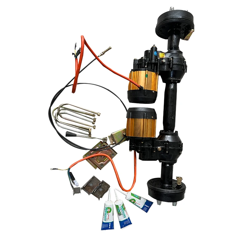 Electric Four-wheel Vehicle DC Brushless Motor Intelligent Differential Dual-drive Rear Axle Assembly
Electric Four-wheel Vehicle DC Brushless Motor Intelligent Differential Dual-drive Rear Axle Assembly
