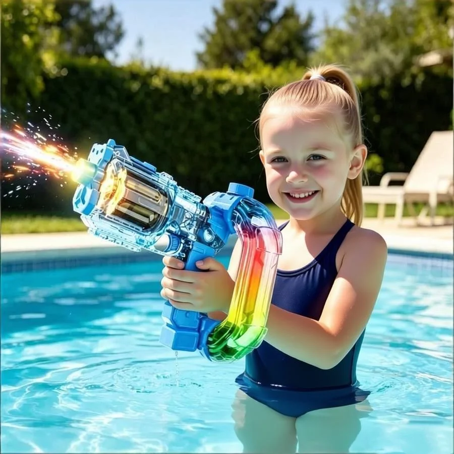 Simulated Firing Electric Water Gun for KidsLarge Capacity Automatic Water Blaster Children Summer Outdoor Game Toys for Aldult
Simulated Firing Electric Water Gun for KidsLarge Capacity Automatic Water Blaster Children Summer Outdoor Game Toys for Aldult