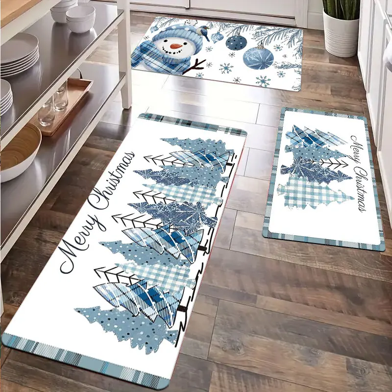 1PC Blue Christmas Tree Pattern Kitchen Carpet White Background Decor Washable Velvet Suitable for Bedroom Dining Room
1PC Blue Christmas Tree Pattern Kitchen Carpet White Background Decor Washable Velvet Suitable for Bedroom Dining Room