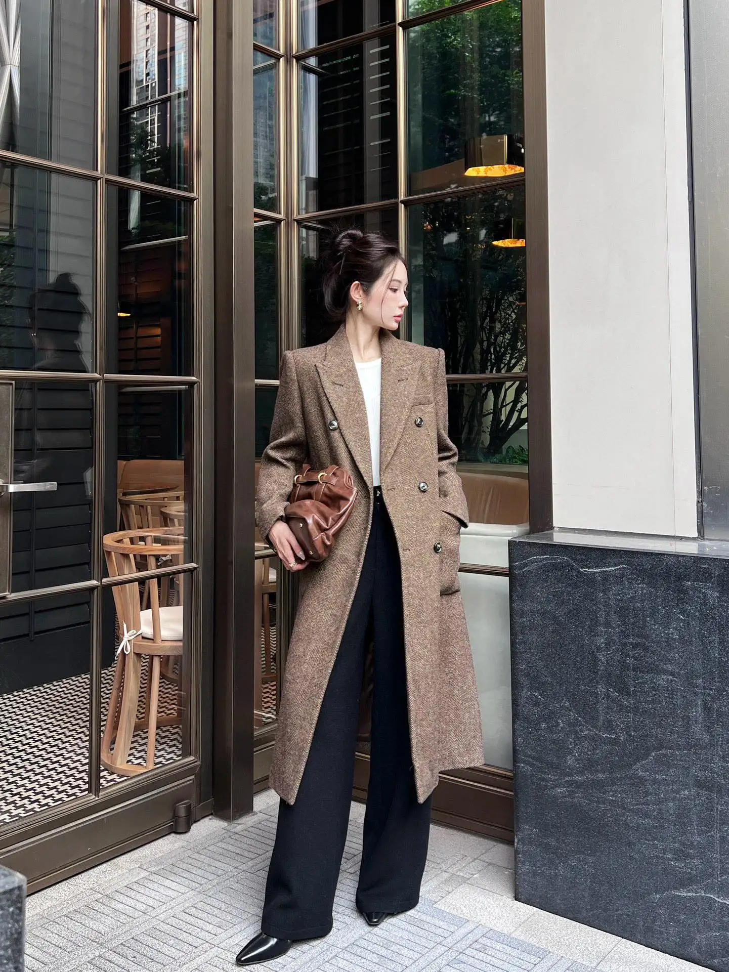 Wool Luxury Women's Winter New in Long Coats & Jackets 2024 Femme Top Outdoor Clothes Women High Quality Top Woolen Clothing
Wool Luxury Women's Winter New in Long Coats & Jackets 2024 Femme Top Outdoor Clothes Women High Quality Top Woolen Clothing