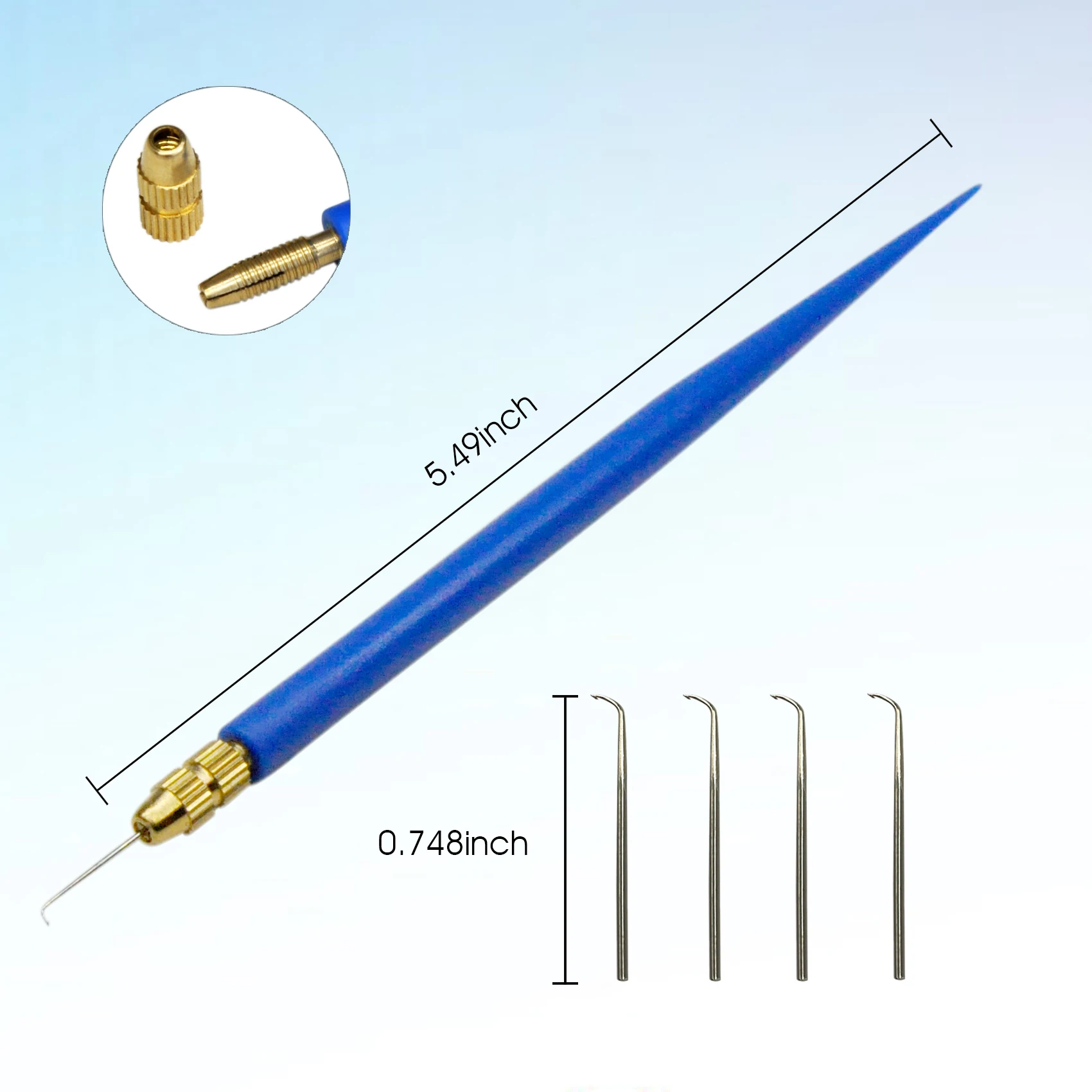 4 Size Ventilating Needle (1-1,1-2,2-3,3-4)&1Plastic Holder For Making Lace Wig/Closure/Frontal Ventilating Needle Net Needle
4 Size Ventilating Needle (1-1,1-2,2-3,3-4)&1Plastic Holder For Making Lace Wig/Closure/Frontal Ventilating Needle Net Needle