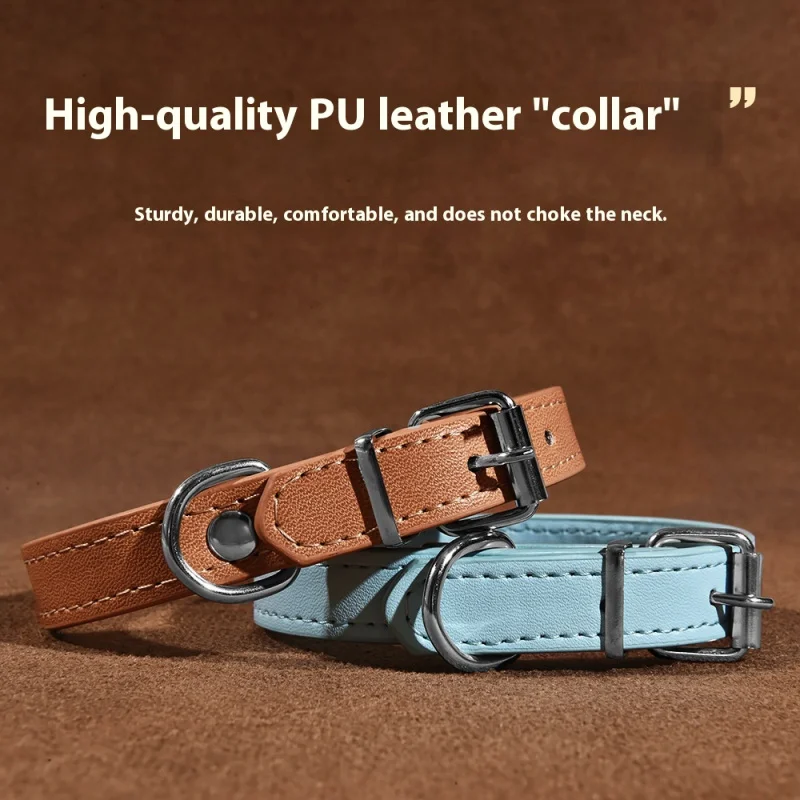 Waterproof Durable Leather Pet Collar-Adjustable Small Medium Dog Cat Neck Collar,Scratch-Resistant Pet Supplies for Active Pets
Waterproof Durable Leather Pet Collar-Adjustable Small Medium Dog Cat Neck Collar,Scratch-Resistant Pet Supplies for Active Pets