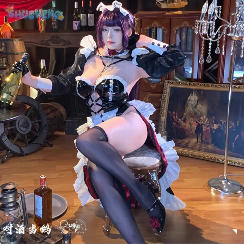 Костюм для косплея Mihara, игра Goddess of Victory: Nikke, женское сексуальное кожаное платье горничной, ожерелье, носки, аксессуары, реквизит, комплект на Хэллоуин
Костюм для косплея Mihara, игра Goddess of Victory: Nikke, женское сексуальное кожаное платье горничной, ожерелье, носки, аксессуары, реквизит, комплект на Хэллоуин