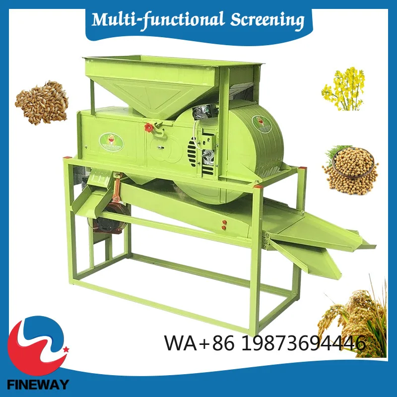 Multi-layer vibrating sieve machine, agricultural grain seed cleaner and grader for crops
Multi-layer vibrating sieve machine, agricultural grain seed cleaner and grader for crops