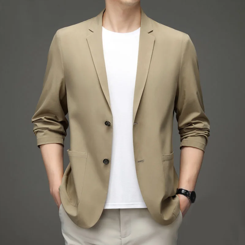 New Summer Man Thin Sunscreen Blazers Jackets Solid Business Casual Suits Coats Male Slim Elastic Blazers Jackets Clothing 4XL
New Summer Man Thin Sunscreen Blazers Jackets Solid Business Casual Suits Coats Male Slim Elastic Blazers Jackets Clothing 4XL