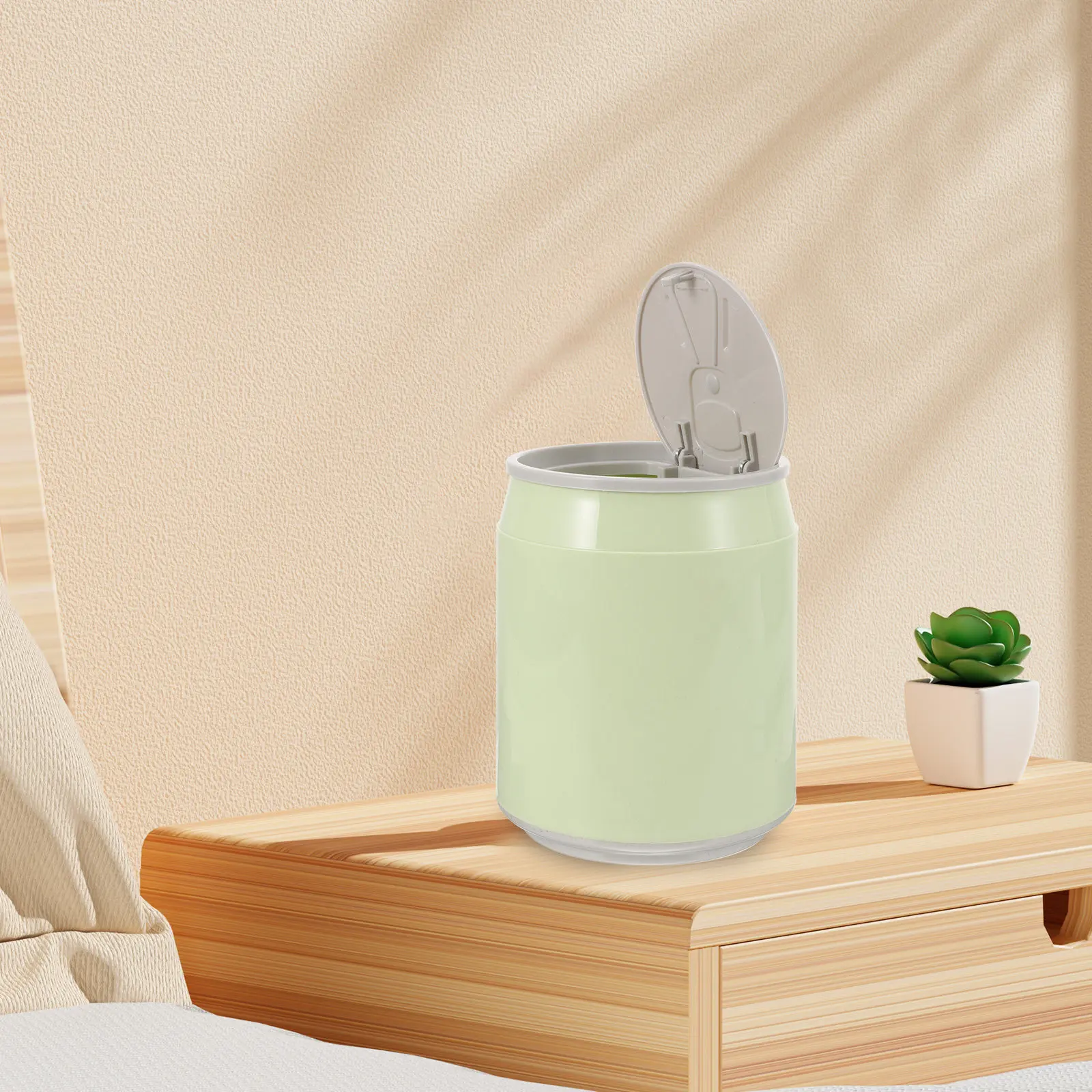 Mini Garbage Can with Lid Small Desktop Wastebasket for Office Bedroom Living Room Kitchen Bathroom Countertop Trash Bin Simple
Mini Garbage Can with Lid Small Desktop Wastebasket for Office Bedroom Living Room Kitchen Bathroom Countertop Trash Bin Simple