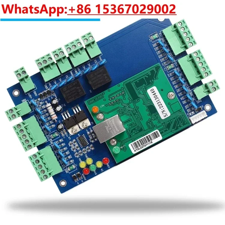 Двойная 2-дверная плата контроля доступа к сети TCP/IP, печатная плата Wiegand Gate Panel, плата контроля доступа с SDK
Двойная 2-дверная плата контроля доступа к сети TCP/IP, печатная плата Wiegand Gate Panel, плата контроля доступа с SDK