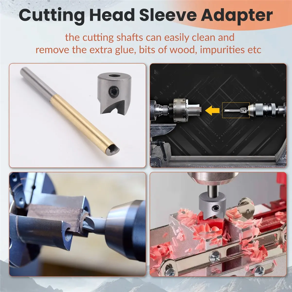 (ABLP) 7 Pieces Pen Barrel Trimmer Kit Pen Barrel Trimming System Mill Trimmer Set,Cutting Head Sleeve Adapter Hex Key Wrench
(ABLP) 7 Pieces Pen Barrel Trimmer Kit Pen Barrel Trimming System Mill Trimmer Set,Cutting Head Sleeve Adapter Hex Key Wrench