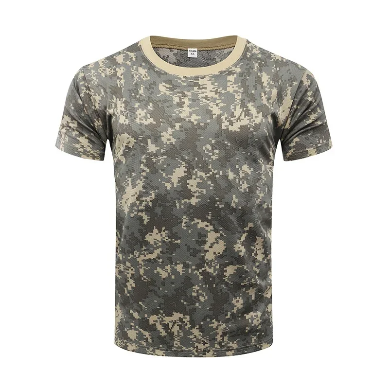 Military Army Camouflage Tactical Short Sleeve Men's Combat T-Shirt Kid's Tee Camo Outdoor Hiking Hunting Shirts 
Military Army Camouflage Tactical Short Sleeve Men's Combat T-Shirt Kid's Tee Camo Outdoor Hiking Hunting Shirts