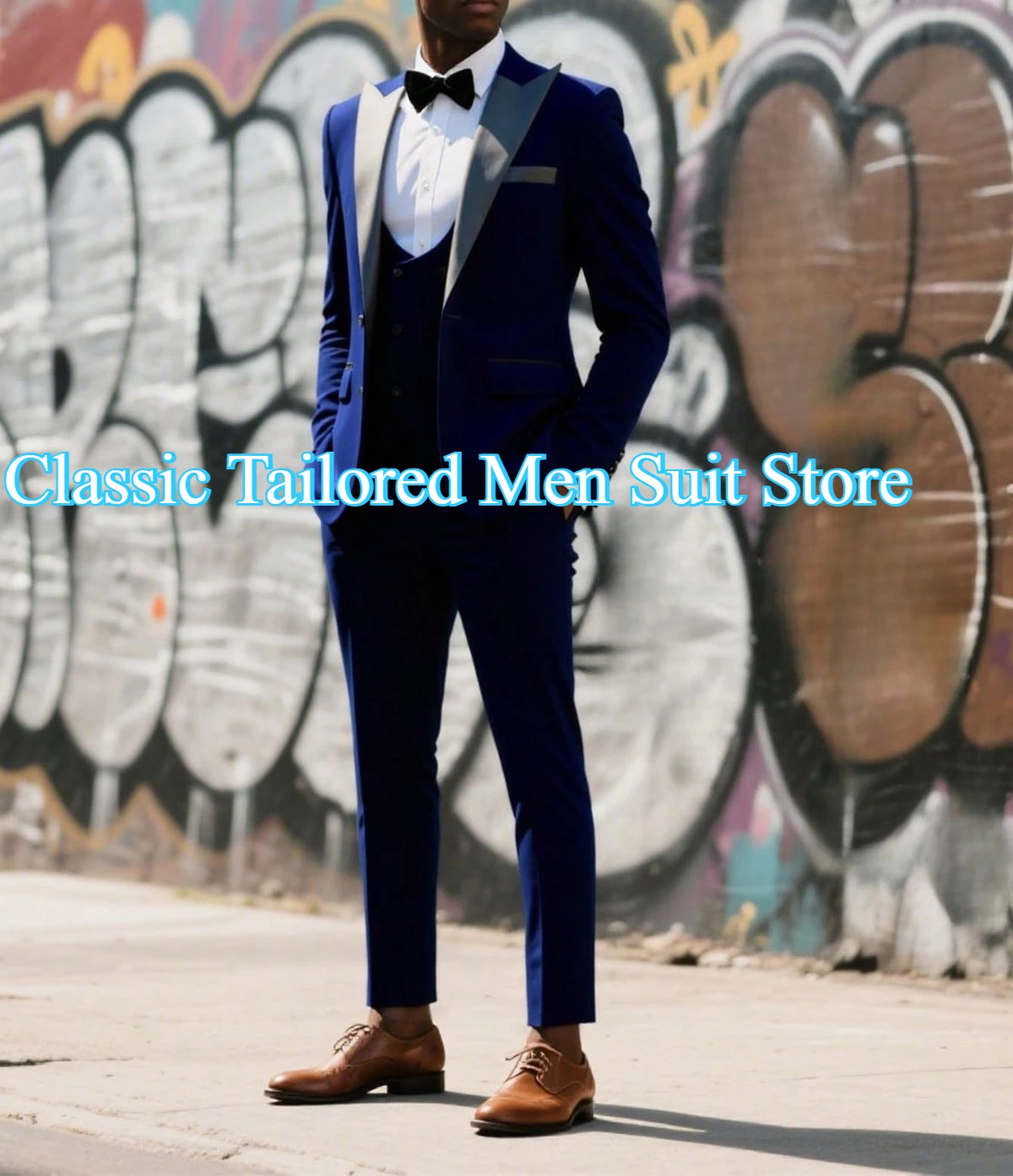 New Formal Business Men Suit Groom Groomsman Wedding Party Prom Male Tuxedos 3 Piece Set Blazer Vest Pants
New Formal Business Men Suit Groom Groomsman Wedding Party Prom Male Tuxedos 3 Piece Set Blazer Vest Pants