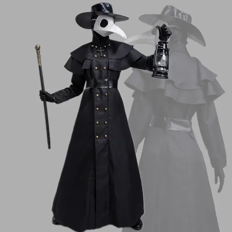 Medieval Steampunk Plague Doctor Bird Mask Punk Cosplay Costume
Medieval Steampunk Plague Doctor Bird Mask Punk Cosplay Costume