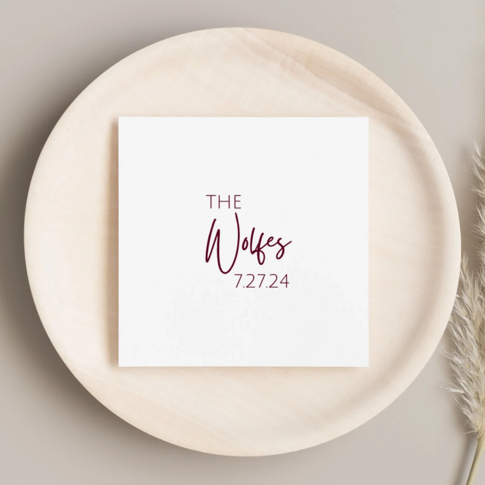 Personalized Napkins for Wedding, Custom Wedding Napkins, Wedding Cocktail Napkins, Rehearsal Dinner Napkins, Minimalist Wedding
Personalized Napkins for Wedding, Custom Wedding Napkins, Wedding Cocktail Napkins, Rehearsal Dinner Napkins, Minimalist Wedding